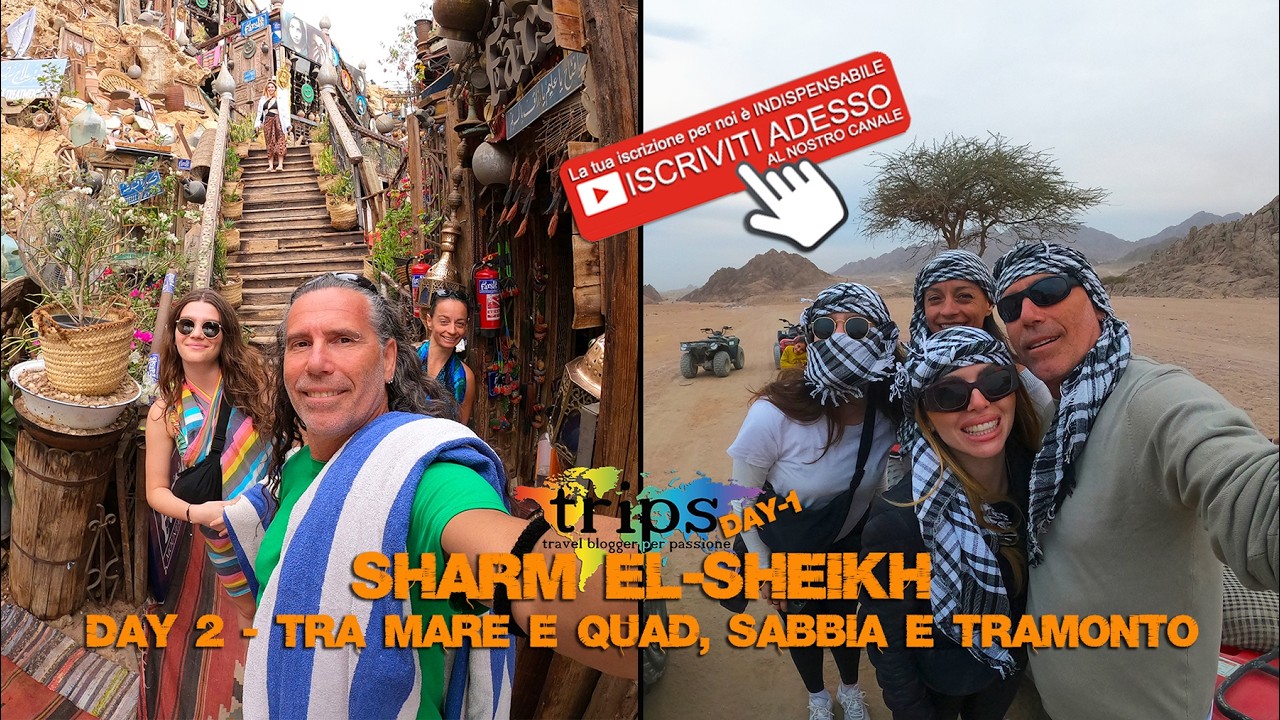 Day 2 – Tra Mare e Quad, Sabbia e Tramonto | Sharm el-Sheikh, Egitto