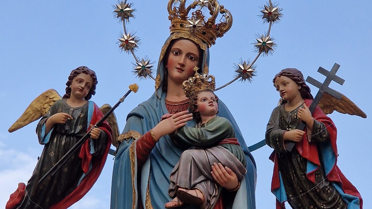 (PALERMO) - PROCESSIONE DI MARIA SS. DEL PERPETUO SOCCORSO (4K) 16/06/2024