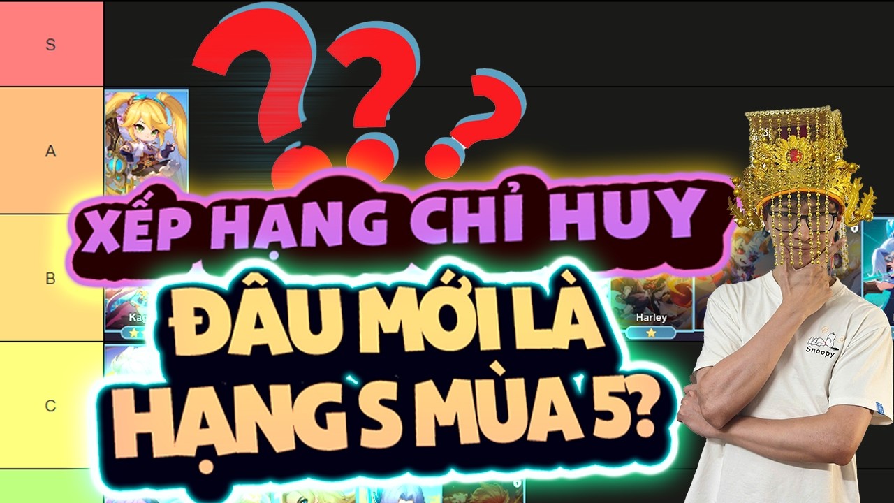 MCGG | CHỈ HUY NÀO MẠNH NHẤT HIỆN NAY? | BXH MÙA 5 #MCGG #MAGICCHESSGOGO #SLY #SLYMCGG