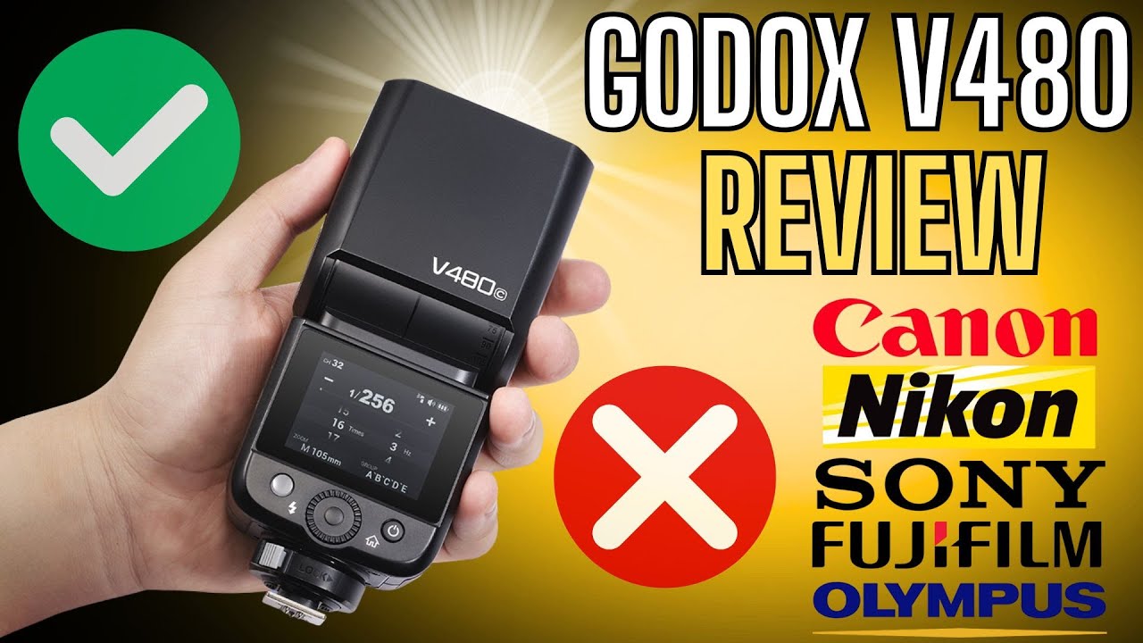 Обзор Godox V480 – лучшая вспышка до 200 долларов.-?