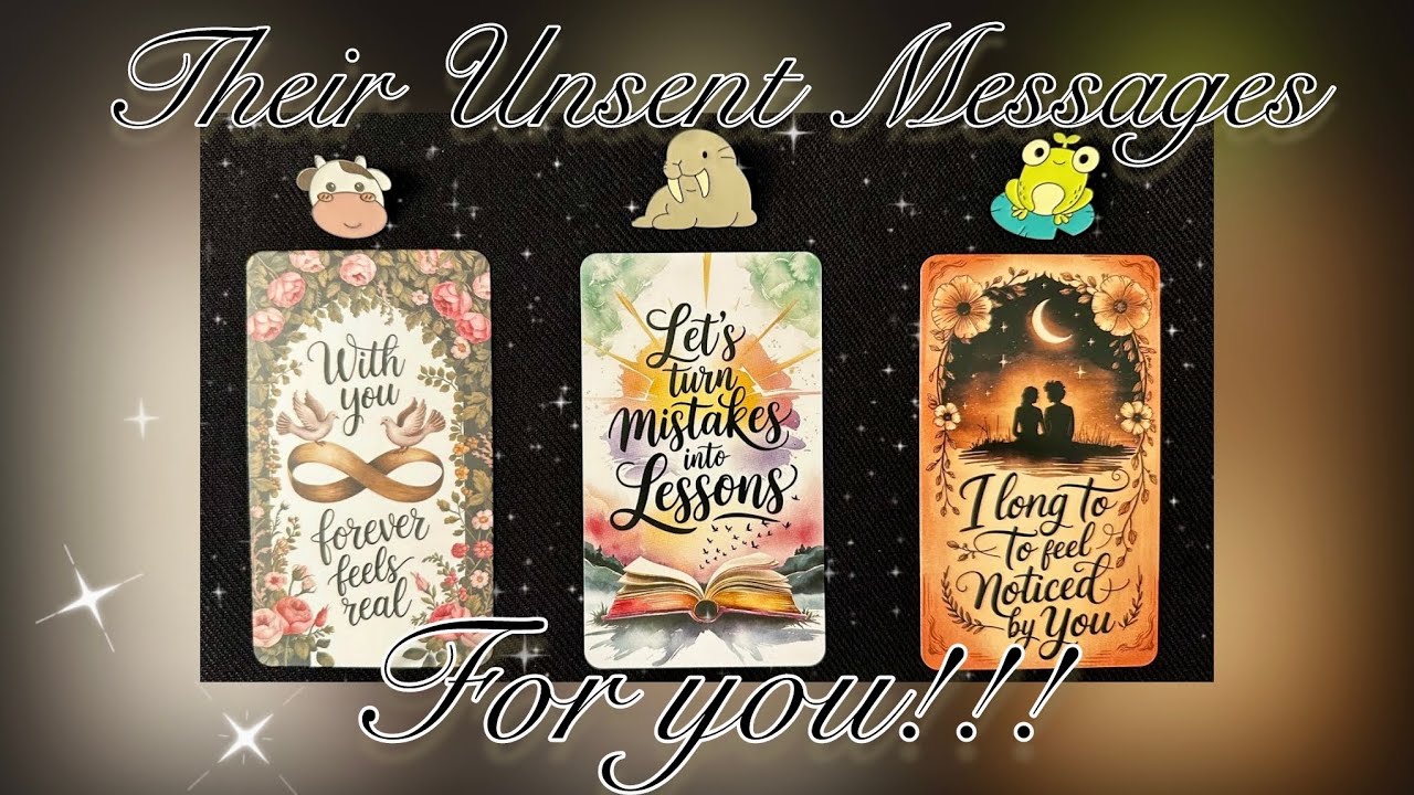 📪Their Unsent MESSAGES For You! 💬😶👀 *Pick A Card* Timeless Tarot Psychic Love Reading