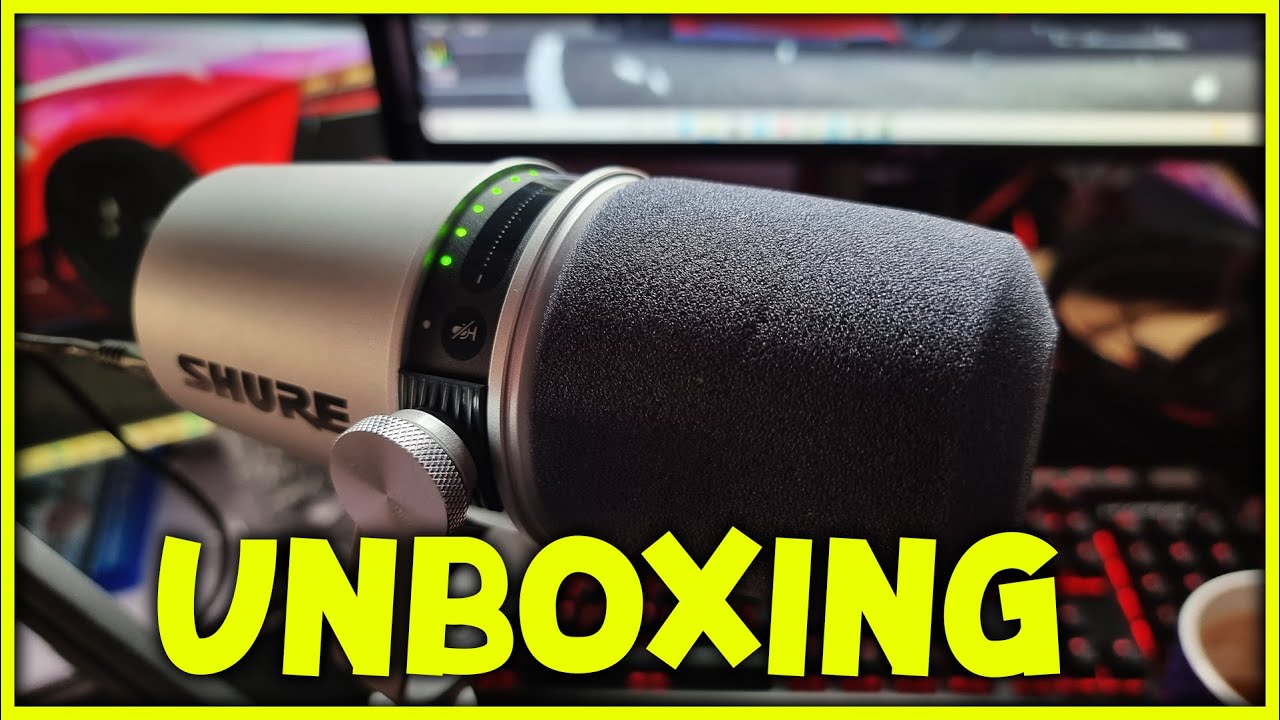 POV Unboxing DZ : Shure MV7 USB Microphone 2021 🔥 Podcast King