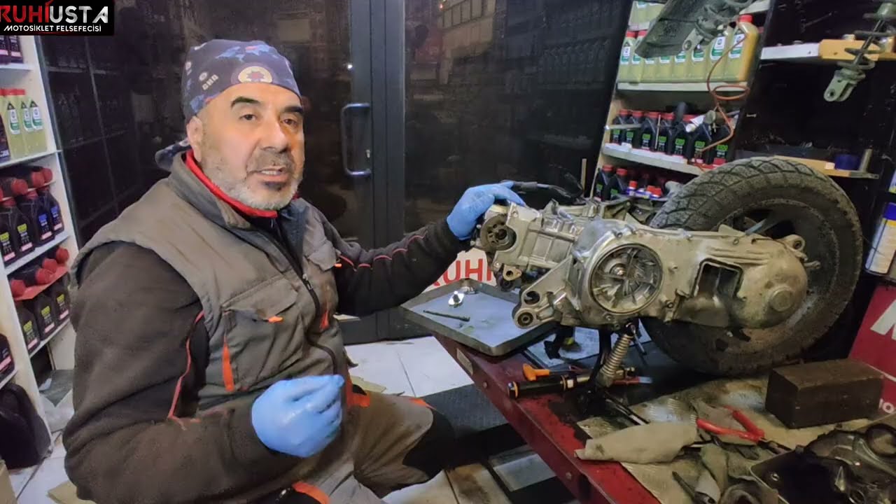 NMAX 155/KRANK DEĞİŞİMİ /USTA EĞİTİCİ BİLGİLER 4.Bölüm