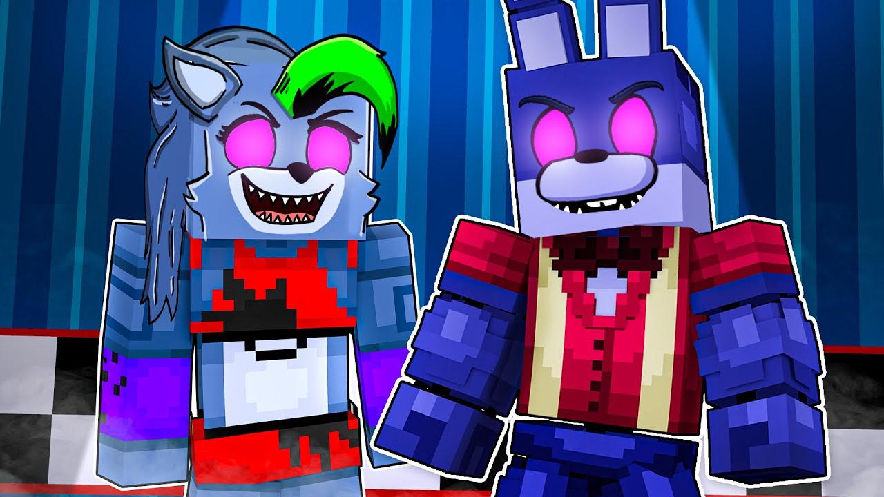 Roxanne and Bonnie RETURN in Minecraft FNAF