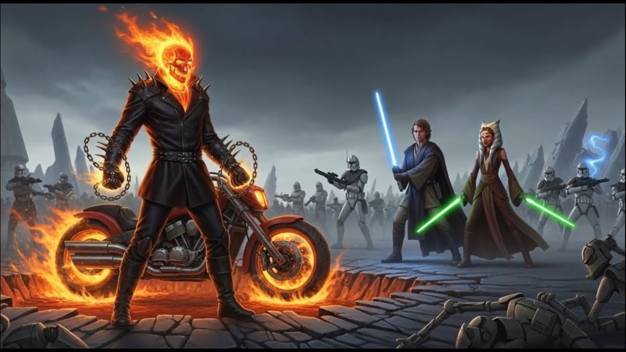 What If Ghost Rider Arrived During the Clone Wars?