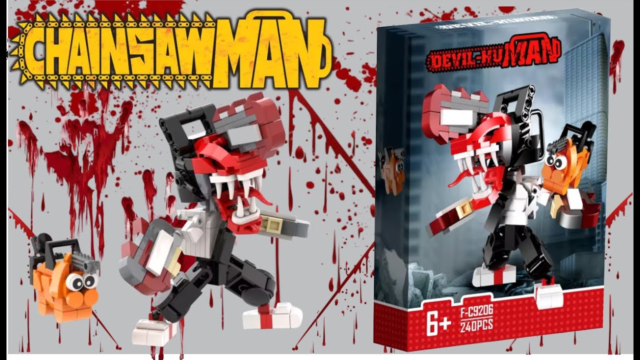 ✅CHAINSAW MAN DE LEGO (ALIEXPRESS) #chainsawman #lego #anime  #juguetes #aliexpress #pochita