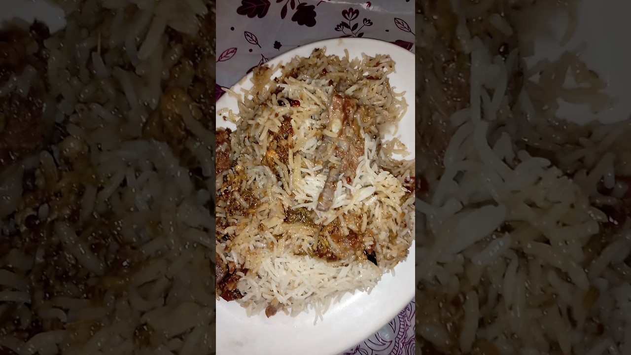 Dumba Pulao 🍽️🤎 #trending #food #youtubeshorts #viralvideo #yummy