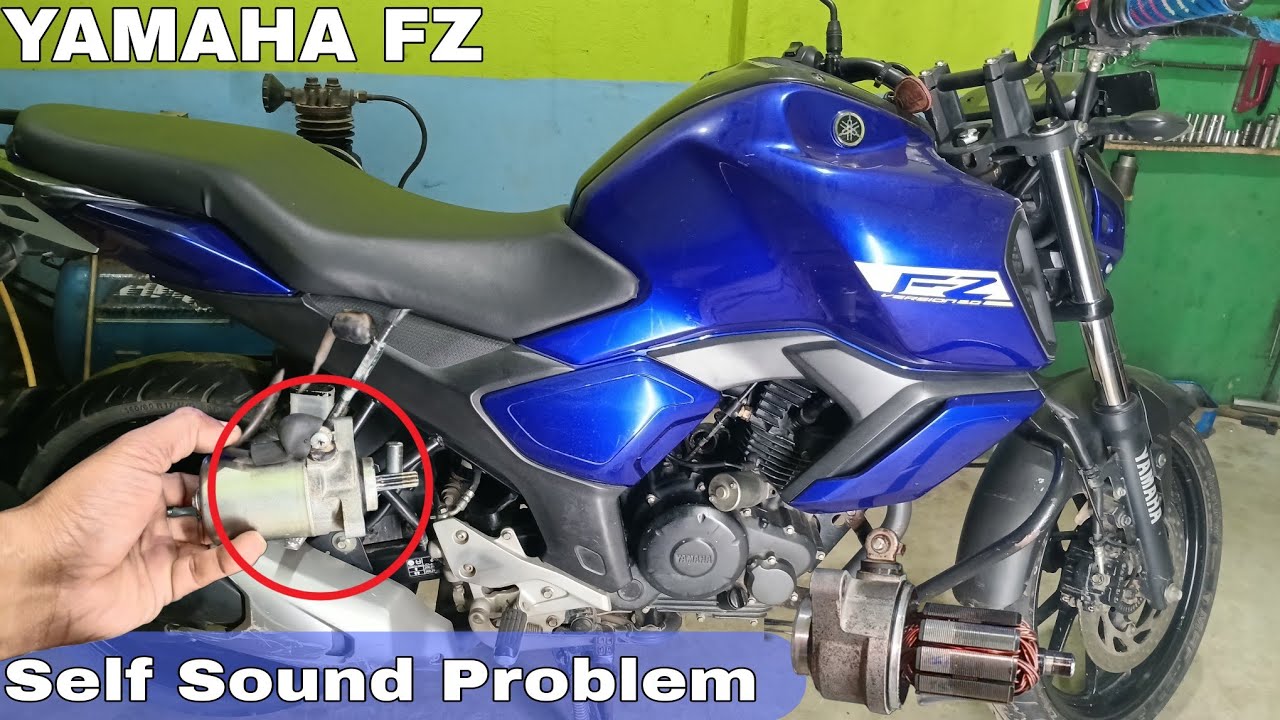 YAMAHA FZ Self Sound Problem||FZ Self Marne Se Sound Arahahe