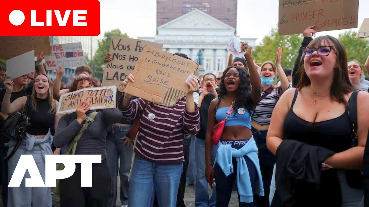 LIVE: Belgian Students Join Unions for National Strike Against Government Budget Cuts | APT