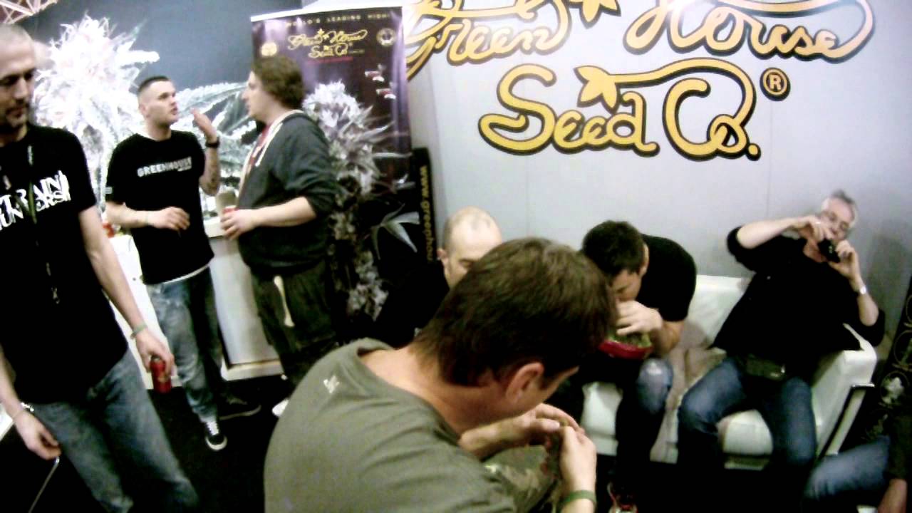 Strainhunters Live Thread - Arjan Franco and Olaf looking at some nice buds @ Spannabis 2013