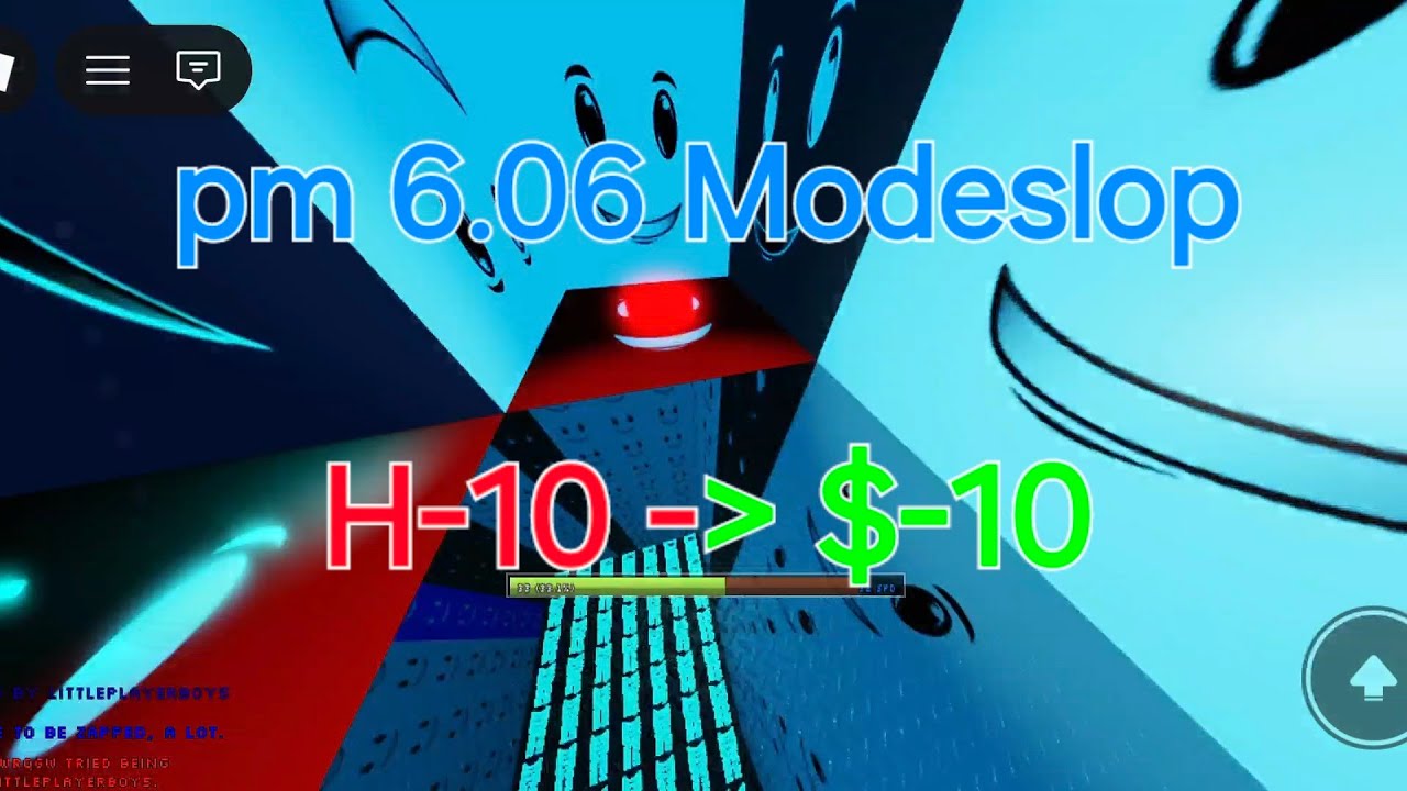 Pm 6.06 Modeslop H-10 to $-10