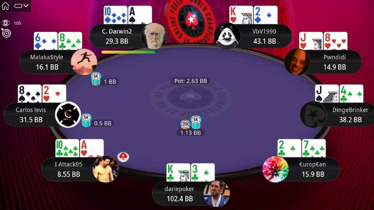 WCOOP 86-H $5,200 C. Darwin2 | &euro;urop&euro;an | Malaka$tyle - Final Table Poker Replays