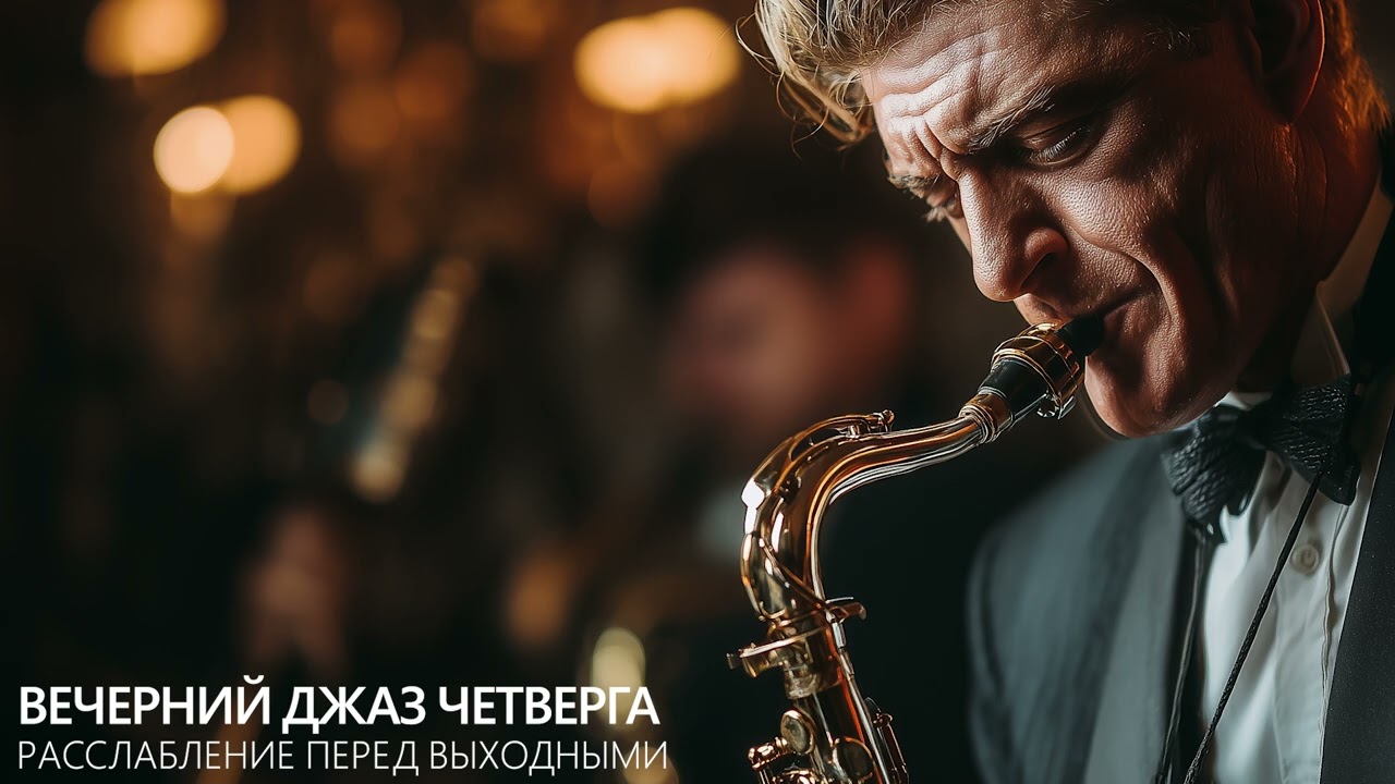 Вечерний джаз четверга — расслабление перед выходными | Спокойная музыка для дома