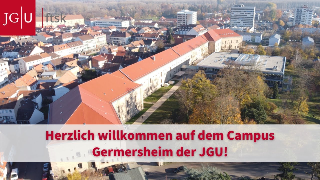 Digitale F&uuml;hrung &uuml;ber den Campus Germersheim