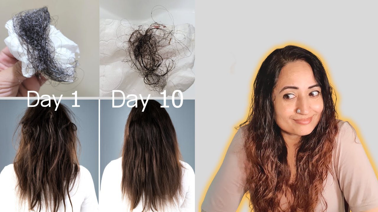 Repair dry-damaged-frizzy-coloured hair & grow long hair w Minimalist Maleic Hair Growth Serum-AD