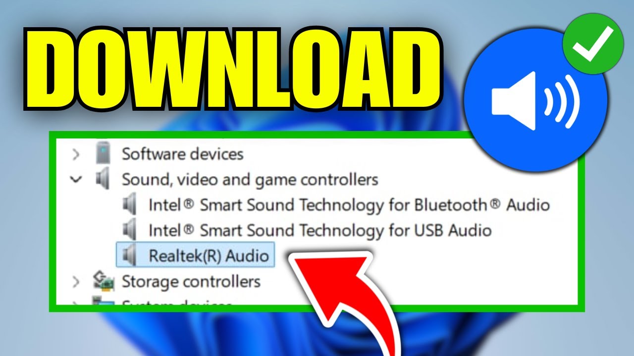 How To Download Sound Drivers For Windows 11