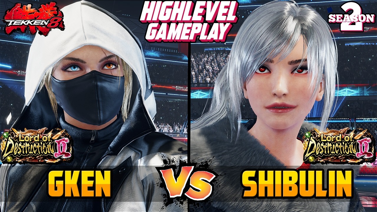 T8 – GKEN (Lidia Sobieska) vs SHIBULIN (Reina Mishima) – Tekken 8 High Level Gameplay