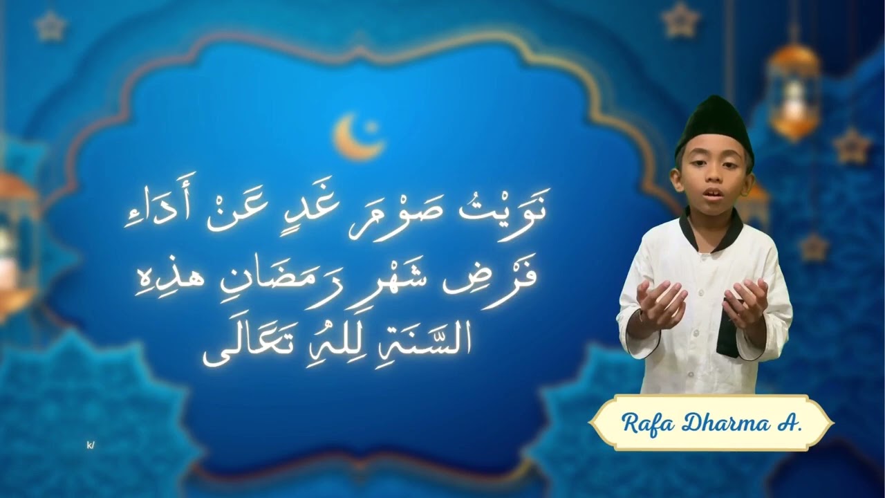 Niat puasa ramadhan. #niatpuasa #niatpuasaramadhan #doaniatpuasa