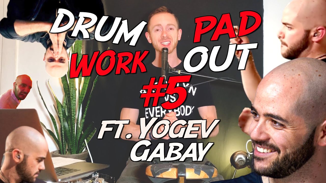 Drum Pad Work Out #5: Yogev's Fives (FOLLOW ALONG)