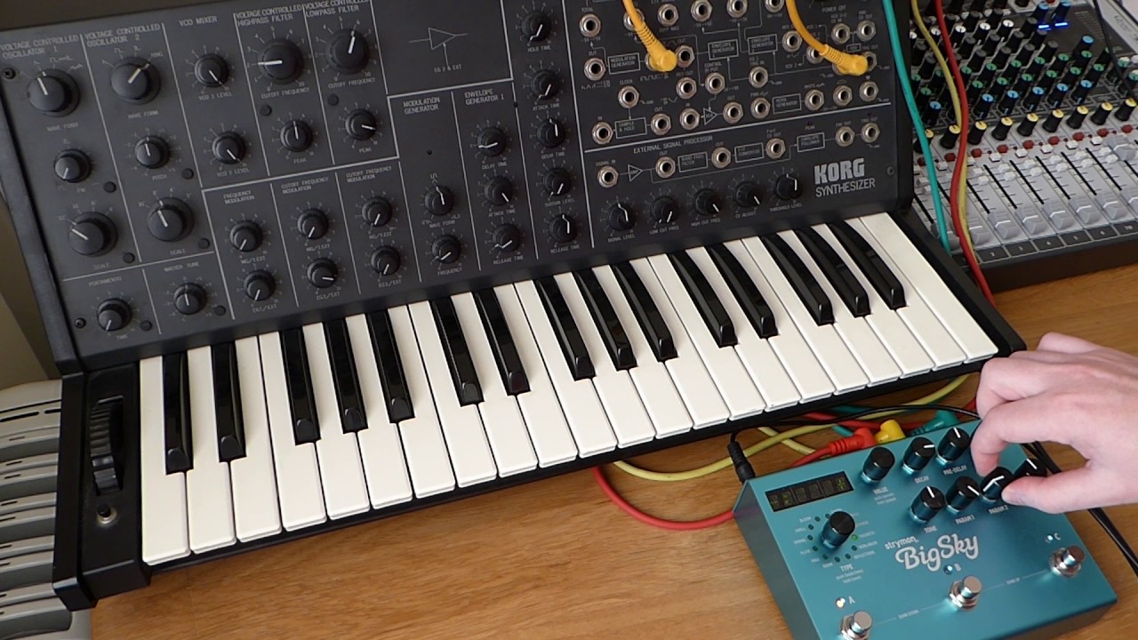 Korg MS20 & Strymon Big Sky