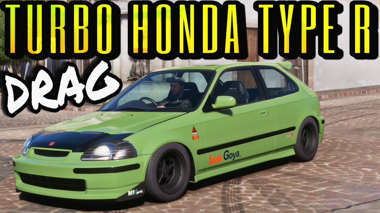 FORZA HORIZON 5 - (FWD) 97' HONDA CIVIC TYPE R 🔰( DRAG TUNE )