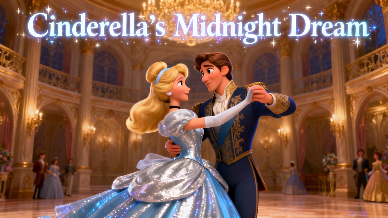 Cinderella's Midnight Dream ✨ A Classic Fairytale About Kindness|MoonMagicBedTimeStories