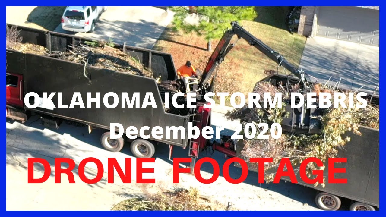 2020 Oklahoma Ice Storm Debris Removal