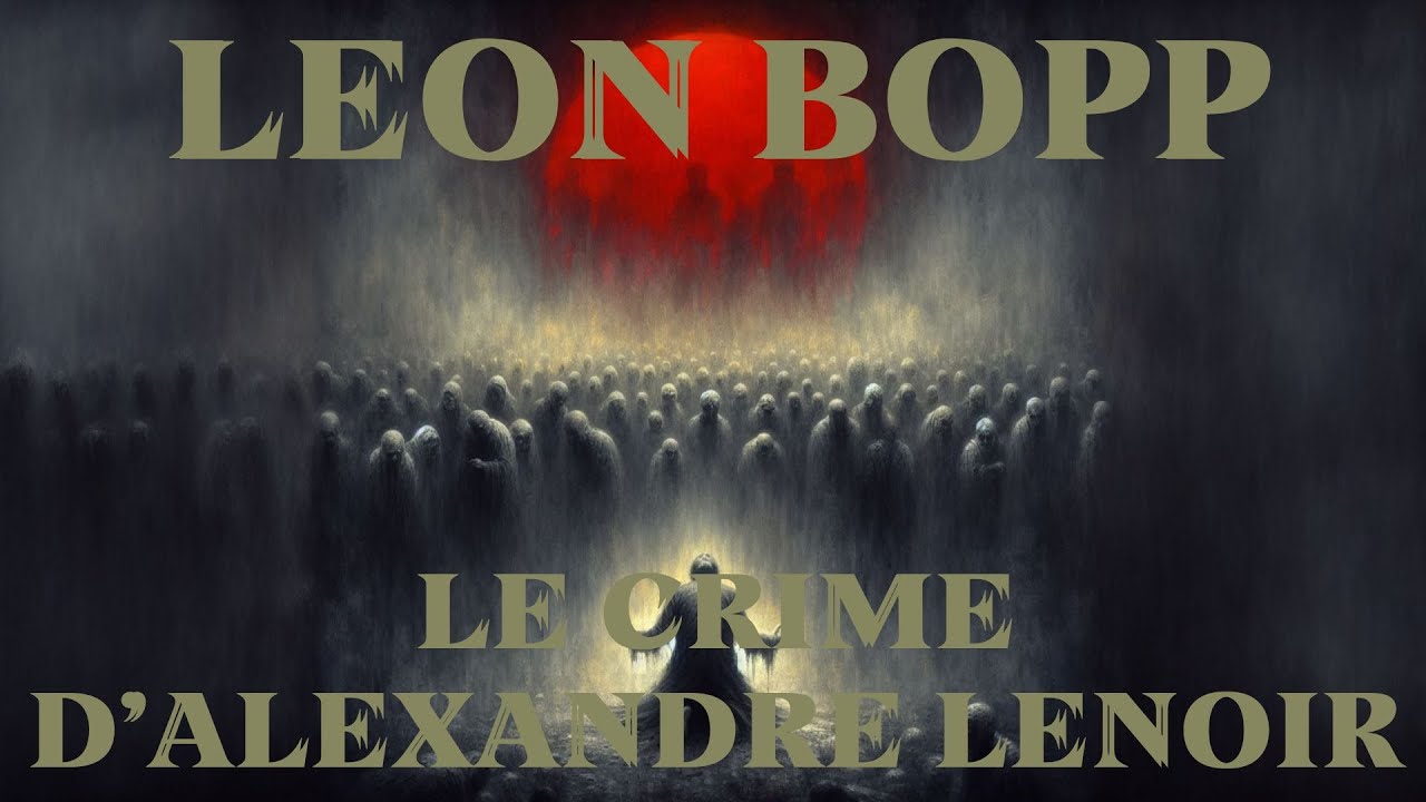 EP 05 : LEON BOPP - Confessions d'un philosophe meurtrier (Le crime d'Alexandre Lenoir, 1929)