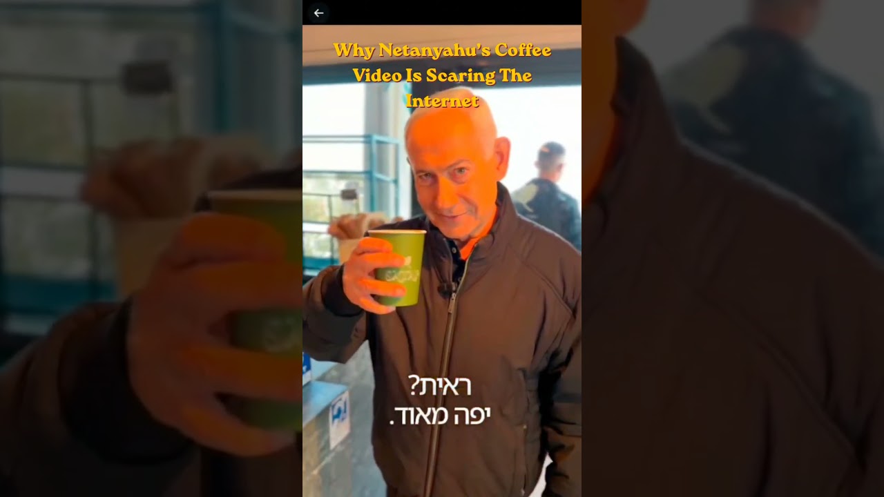 Why Netanyahu&rsquo;s Coffee Video Is Scaring The Internet