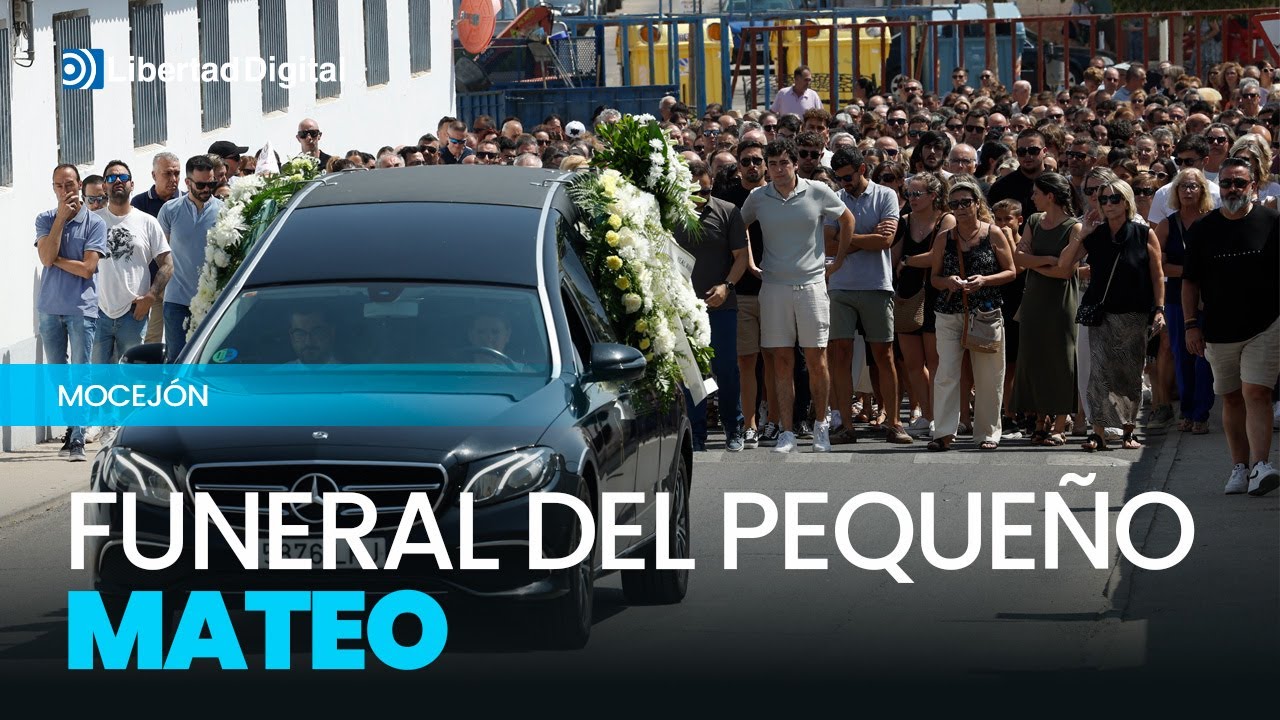 Mocejón despide multitudinariamente al pequeño Mateo