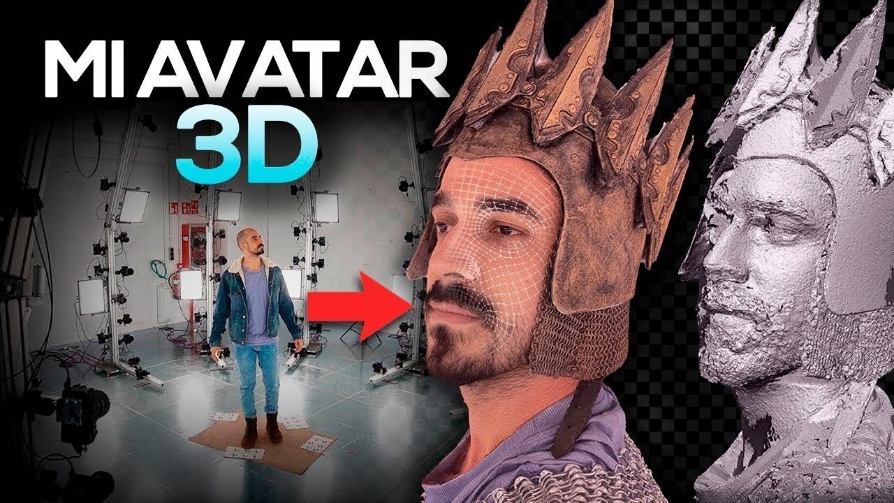 ¡FOTOGRAMETRÍA con +140 CÁMARAS! (Avatar 3D para el METAVERSO)