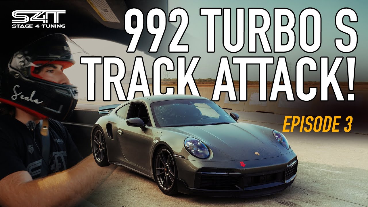 ТЮНИНГОВЫЙ PORSCHE 992 TURBO S *ГОНКИ НА ТРАССЕ