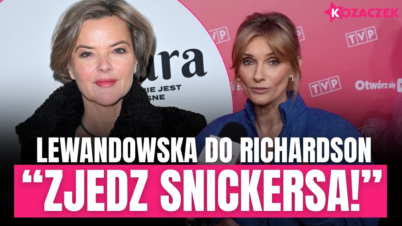 Richardson PRZEGIĘŁA! Lewandowska jej odpowiada: 