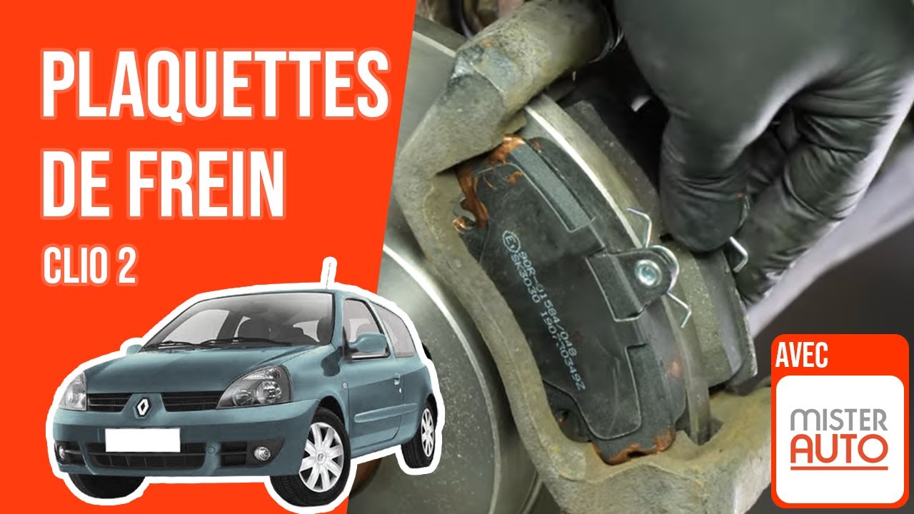 Changer les Plaquettes de Frein avant Clio 2 🚗