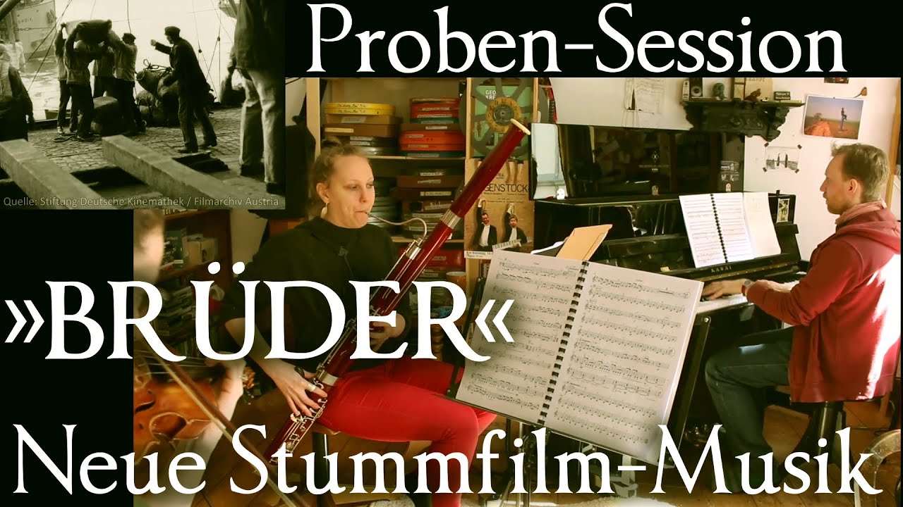 Probesession »BRÜDER« neue Stummfilm-Musik von Richard Siedhoff