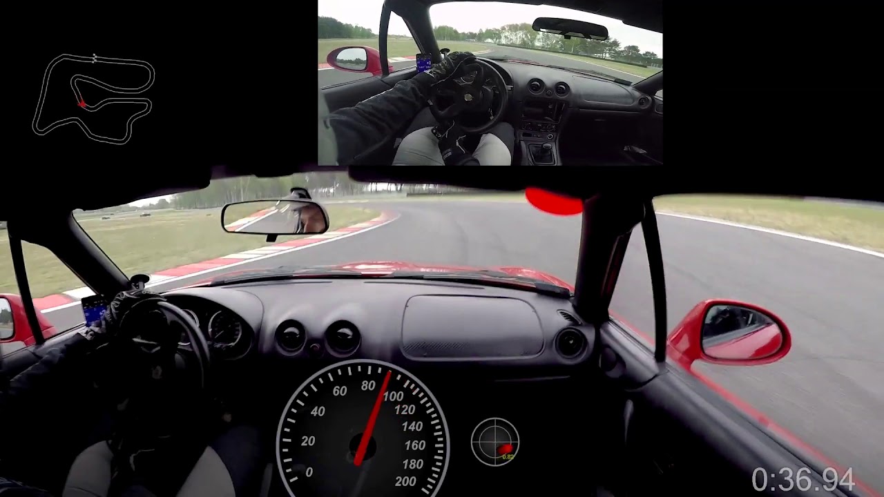 k20 + ITB swapped mx 5 miata Tor Poznan race track