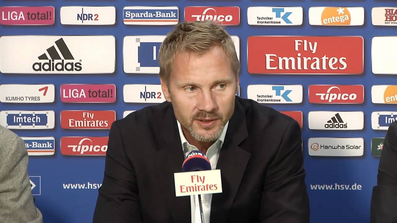 Die Pressekonferenz - Vorstellung des neuen Trainers Thorsten Fink