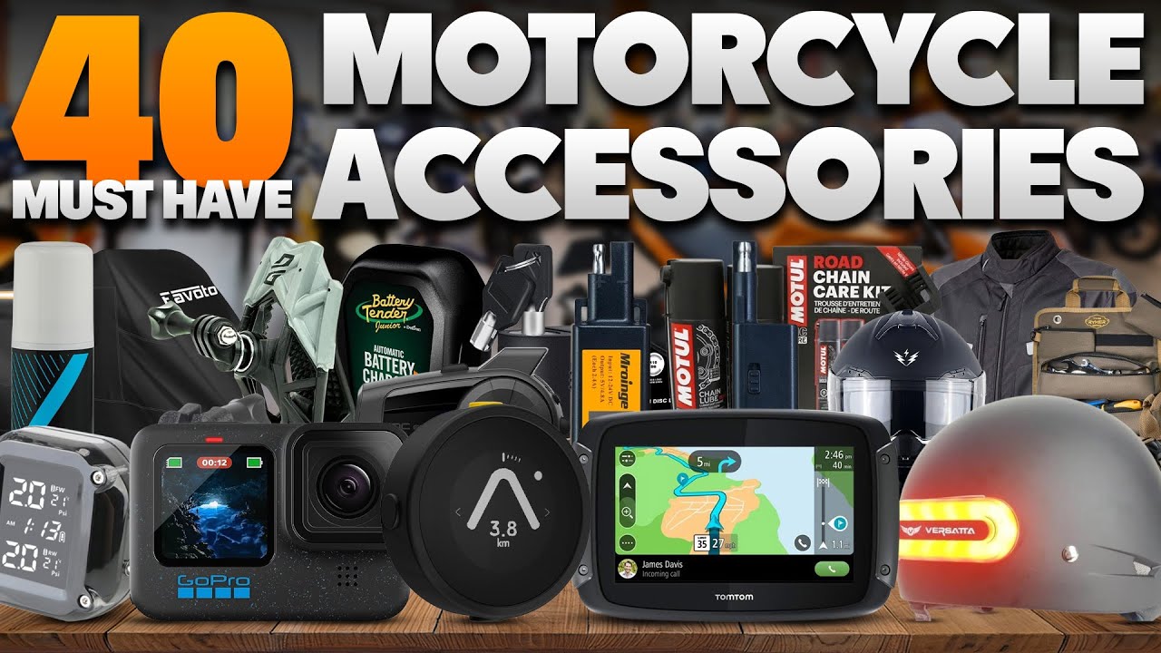 40 Must Have Motorcycle Accessories On Amazon You Can&rsquo;t Miss [2026]