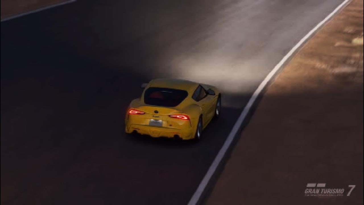 PS5 Gran Turismo 7 Toyota GR Supra RZ @ Willow Springs Circuit - Big Willow