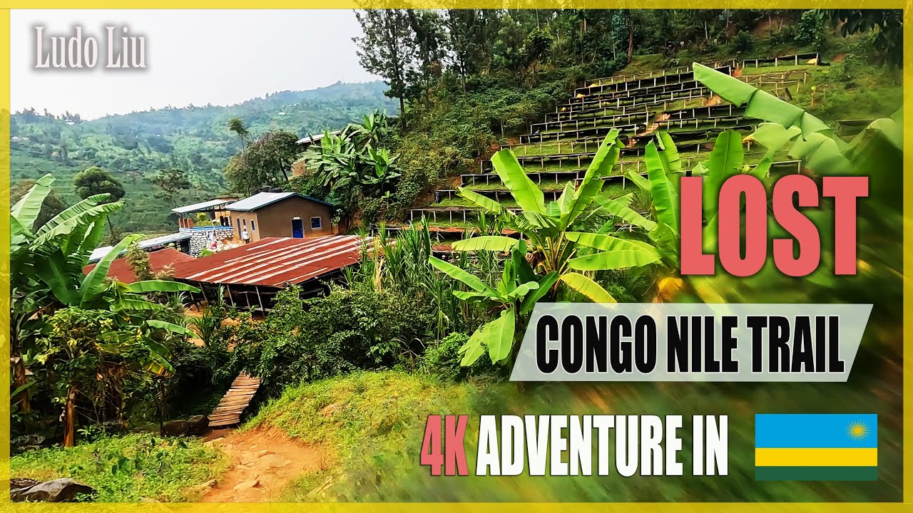 Lost on the Congo Nile trail with mechanic problems - 4K TRAVEL ADVENTURE in KIVU RWANDA