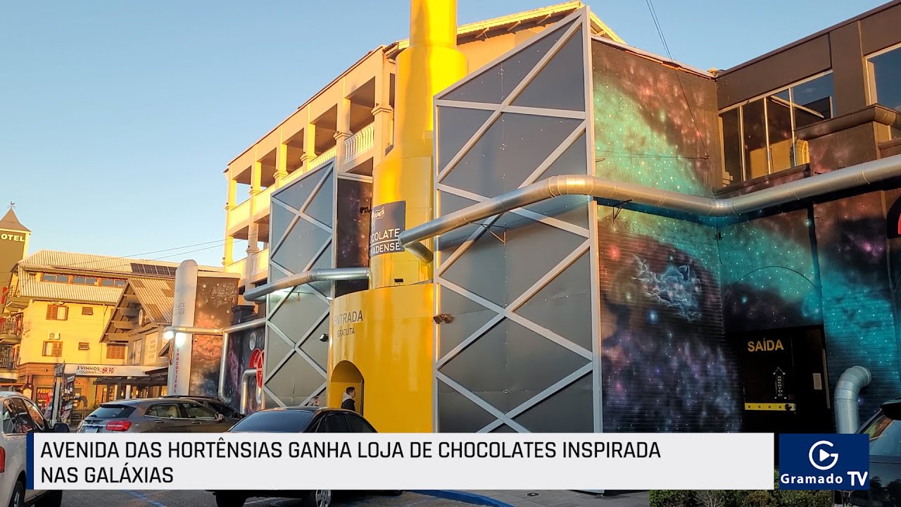 Gramado ganha loja de chocolates inspirada nas gal&aacute;xias