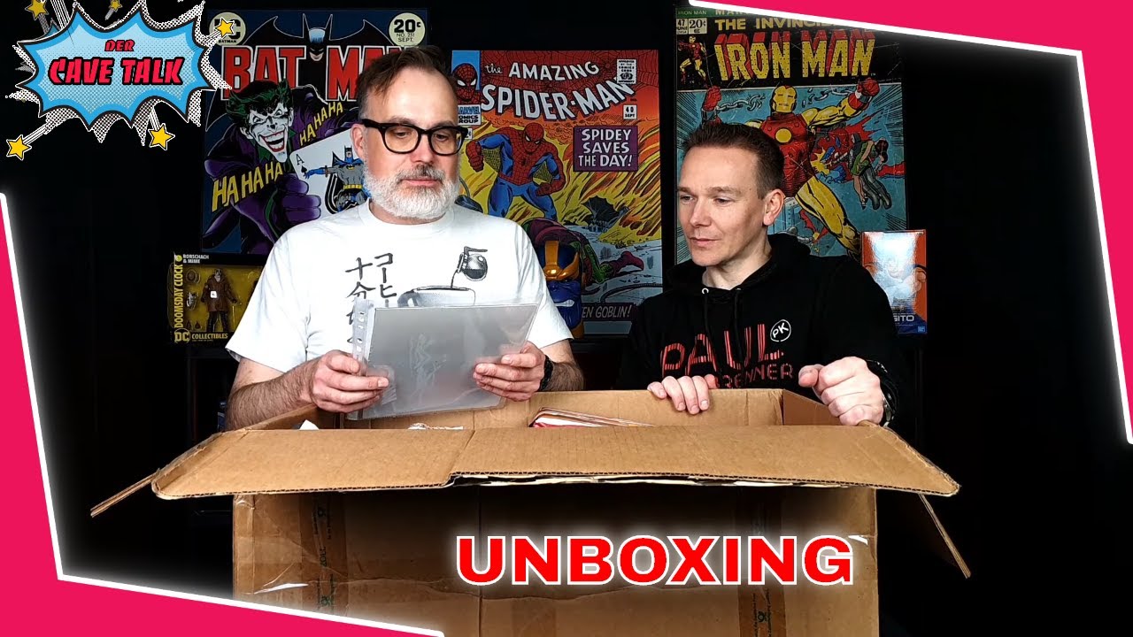 MEGA Figuren UNBOXING + Super Geschenke & BaF bauen | Der Cave Talk Folge 38 | Comic Toy Hunter