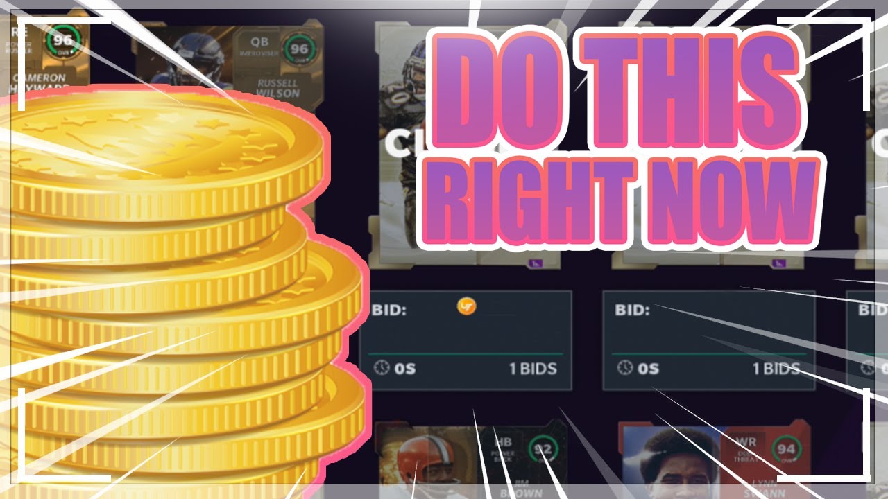THIS METHOD IS THE EASIEST WAYS TO MAKE COINS IN MUT 21! EASY CONSISENT SNIPES! | MADDEN 21