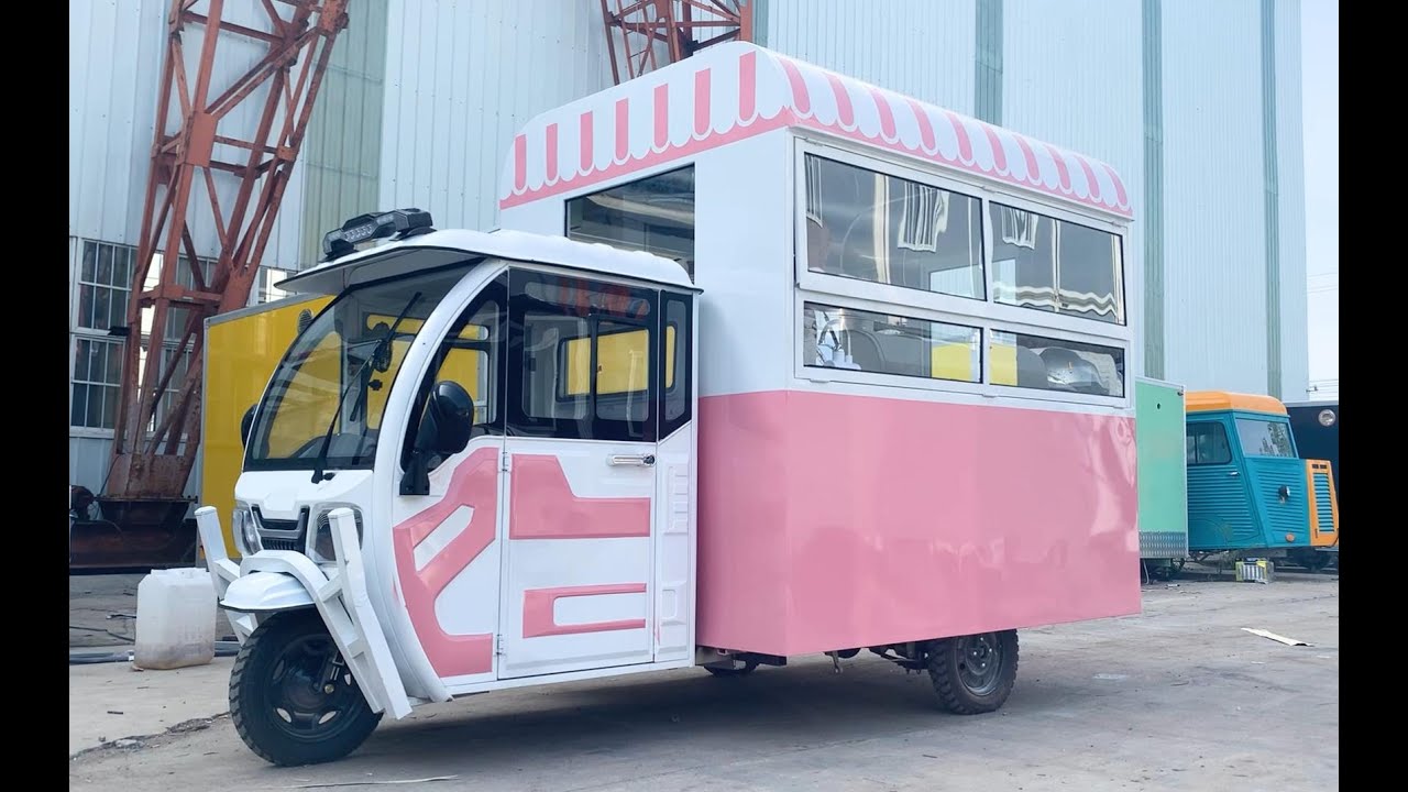 tuk tuk electric food cart