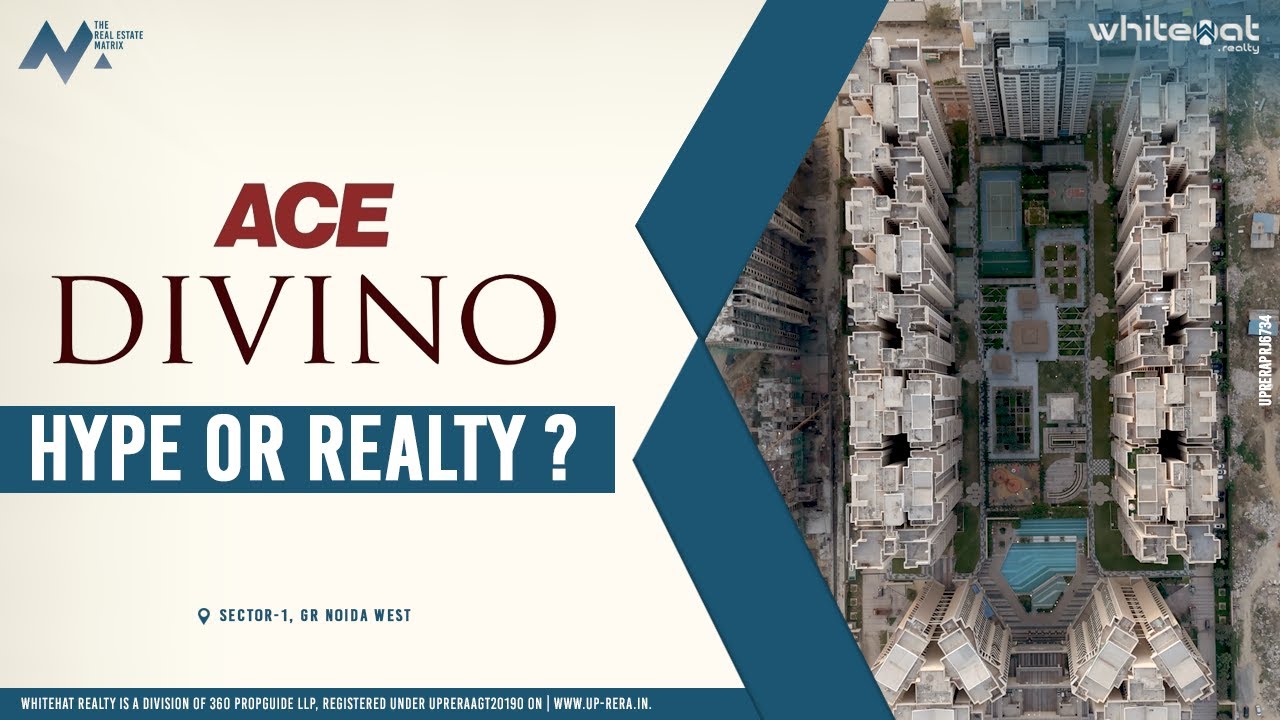 Ace Divino | 2\3\4 BHK Apartments and 3\4 BHK Penthouses | Greater Noida West| Whitehat Realty