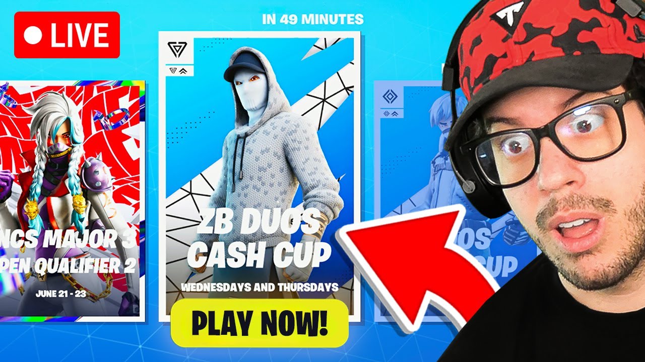 FORTNITE *DUO CASH CUP* with ZEMIE!