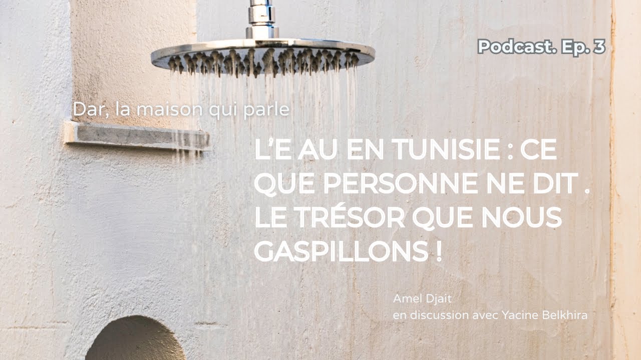 Podcast Dar, Ep3: L'Eau en Tunisie : Comment la protéger? Quelle gestion pour un gite rural?