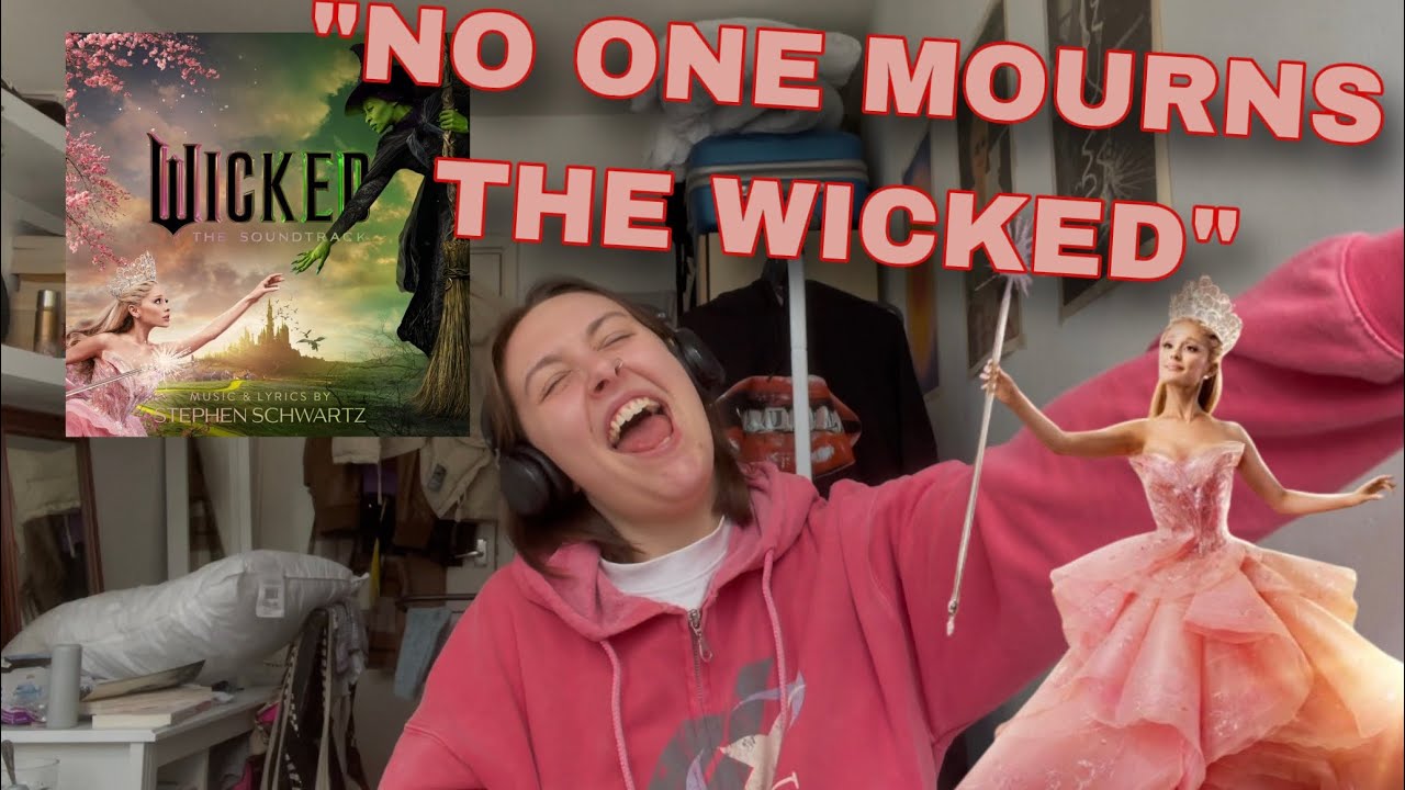 I REACT TO “NO ONE MOURNS THE WICKED” FROM WICKED!