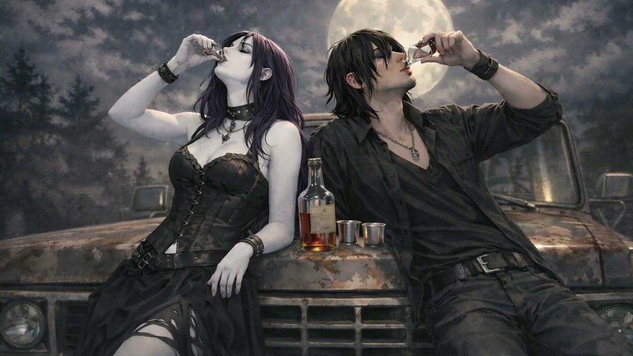 Monica & The Wolves - Baptised in Whiskey and Moonlight - Gothic Country Rock (Suno V5)