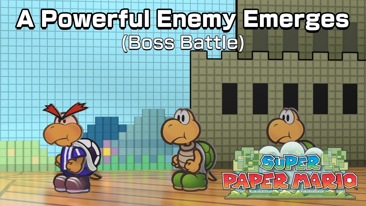 Super Paper Mario - A Powerful Enemy Emerges (Modernized Remix)